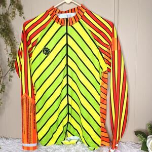 Elevengear VIZ Long Sleeve Cycling Jersey Women's Size XL